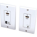 Vanco 280725 HDMI Extender Wallplate Over 165 Ft via 2-CAT5 w/Super IR