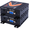 Atlona AT-RGB45SR VGA w/Stereo Audio Extender Kit Over Single CAT5/6/7