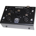 ETS InstaSnake PA203 Series 4-Channel with Send / Receive CAT5 XLR Audio Baluns