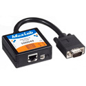MuxLab 500040 VGA Balun II DB15M PC-Side Videoease CAT5 Balun