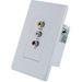 Atlona AT-AV-SR Audio/Video Wall Plate Extension Kit Over CAT5 (Sender/Receiver Included)