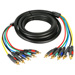 10ft Component Video Cable With Dual RCA Audio and Gold Connectors