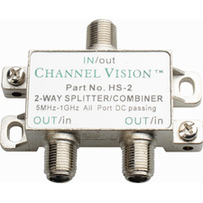 Channel Vision HS-2 2-Way Hybrid Splitter/Combiner