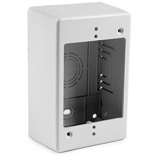 Hellermann Tyton TSRW-JB2 Single Gang Junction Box - 2 Inch Deep - White