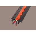 Guard Dog Low Profile-1 Channel with Standard Ramps Orange Lid/Black Base