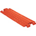Checkers Linebacker 1-Channel Protector 1.25in Channel Size Drop Over- Orange