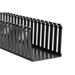 HellermannTyton SL4X4BK4 Black Slotted Harness Wiring Duct 4x4 6 Foot Lengths