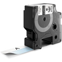Dymo 1734821 1 inch x 18 ft White Vinyl Self-Laminating Label