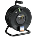 MKR-AVR2-500 Connect-N-Go Series Dual RCA Video & up to Two Unbalanced Audio Signals Over CAT5 Reel with Built-In MuxLab Baluns & Belden 1583A Cable 500 Foot