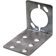 Markerbar Strain Relief for D and P Style Panel Mount Connectors