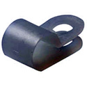 Clear Nylon Cable Clips with .275in Opening 100pk