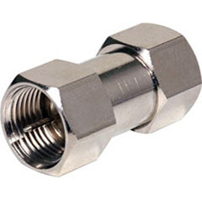 Steren F Coupler Male to Male Connector