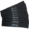 Cord-Lox 3/4in x 5 Inch Velcro Closed Loop Cable Tie Wrap 10 Pk Black