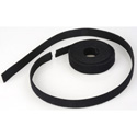 Polygon 3124-25 1x24 Inch Black Velcro OneWrap Strap - 25 Pack