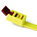HellermannTyton SpeedyTie Yellow Reusable 29-Inch Cable Tie 5-Pack
