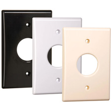 Techflex Flexo Mounting System - Finishing Pack - 1 Collar & 1 Wall Plate