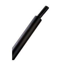 Shrinkflex H2N0.38 2:1 Polyolefin Heatshrink Tubing; 3/8 Inch Nom. Size; Black