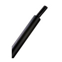 Shrinkflex H2N0.25 2:1 Polyolefin Heatshrink; 1/4 Inch Nom. Size; Black; 25 Ft.
