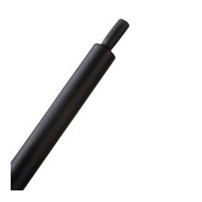 TechFlex Shrink Tubing -1& 1/2In- 3 to 1 Shrink Ratio 25Ft Spool Black