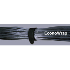 Rip-Tie M-07-E20-BK EconoWrap 3/4 x 7 Inch Cable Tie 20-Pack; Black