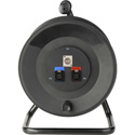 Jackreel Deluxe1-BNC Video; 2-XLRF Audio made with 100ft of Canare A2V1 cable