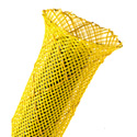 Techflex NSN0.63 5/8 Inch Non-Skid Expandable Sleeving; Neon Yellow; 100 Ft.