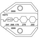 Paladin 2699 Universal HDTV Die for CrimpALL 8000/1300 Series Crimper