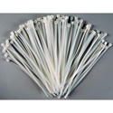 8 Inch 50lb Natural Nylon Cable Tie 100 pack