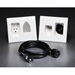 Datacomm Recessed Pro Power Kit with Locking Inlet White