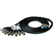 DB25 25-Pin D-Sub Male to 4 Male and 4 Female XLR AES/EBU Multichannel Snake Cables for Yamaha with Gepco Cable