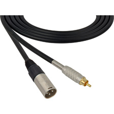 Premium Canare XLR Male to RCA Male Audio Cables