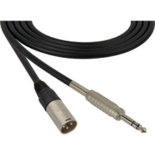 Premium Canare XLR Male to Stereo 1/4 Inch Male Cables