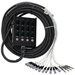 16-Channel Signal Series Cost Effective Fan To Box Snakes With 1/4in Returns