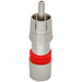 ICM RG59 and RG6 Universal Nickel RCA Compression Connectors 25pk