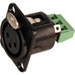 Female Chasis Mount XLR to Screw Terminal