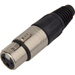 Neutrik NC3FX 3 Pin XLRF Nickel/Silver