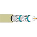 Belden 1152A Plenum Foam FEP Insulation CATV Cable Beige 500 Foot