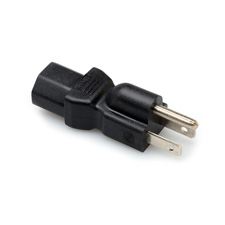 PWA-421 IEC Female to 3 Prong Male Power Adaptor