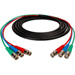 TecNec Canare V3-3C 3-Channel BNC Component Cables