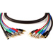 3 RCA Video 1 S-Video and 2 RCA Audio Cable