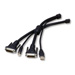 Belkin F1D9201-06 6 Foot DVI and USB Cable for  F1DD102U OmniView KVM Switch
