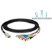 Belden/Kings HDTV 5Channel RCA Male to VGA Male Cable 3Ft
