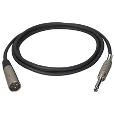 TecNec Premium Quality XLM-SP SERIES XLR Male-1/4 Mono Male Audio Cable