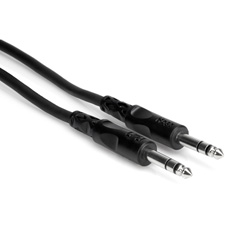Hosa CSS-110 Balanced Interconnect 1/4 in TRS to Same; 10 Ft.