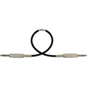 Belden Star-Quad Audio Cable 1/4-TRS Balanced Male to Male 100 Foot - Black