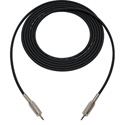 Belden Star-Quad Audio Cable 3.5mm TS Male to Male 50 Foot - Black