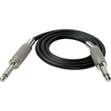 TecNec Premium Mono 1/4in - Mono 1/4in Audio Cables