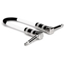 Hosa - Set Of 6 Premium Right Angled 1/4In Effect Couplers