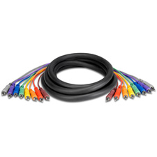 8-Channel RCA To RCA Line Level Snake Cables