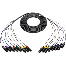TecNec 8 Channel XLR snake cables with Neutrik connectors